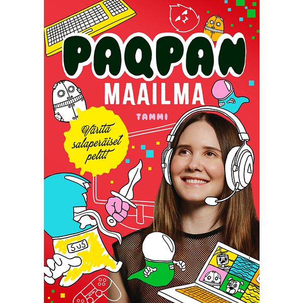 Paqpan maailma. Väritä salaperäiset pelit!