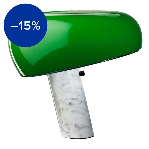 Snoopy table lamp, green