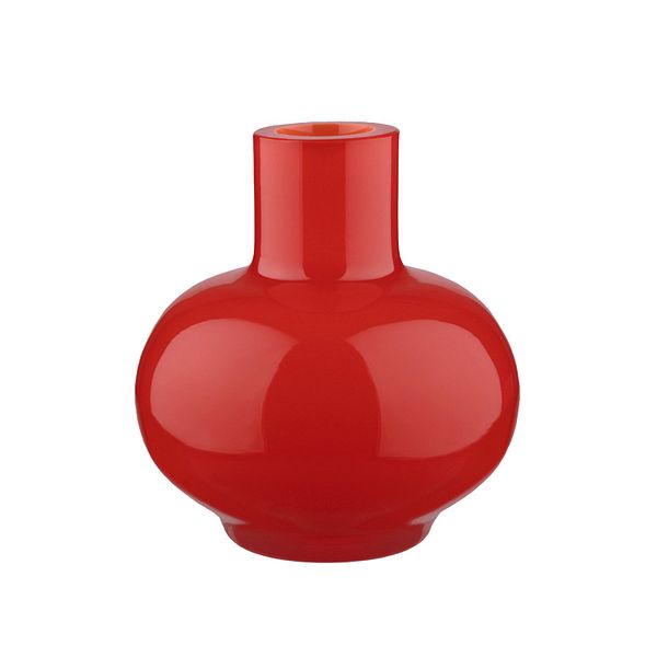 Mini vase, red