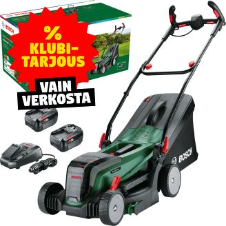 Akkuruohonleikkuri Bosch UniversalRotak 2x18V-37-550 2 x 4,0 Ah