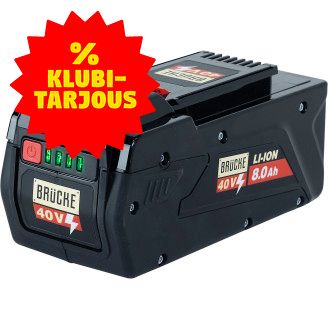 Tehoakku 40V 8,0Ah Li-ion