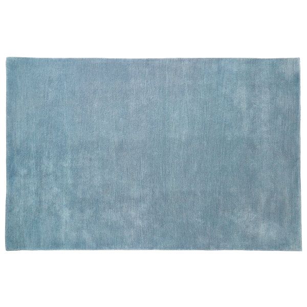 Raw No 2 rug, light blue