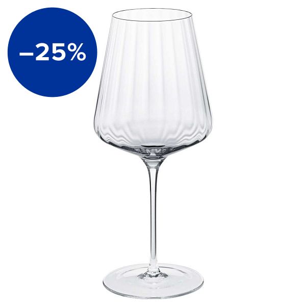 Bernadotte red wine glass, 6 pcs