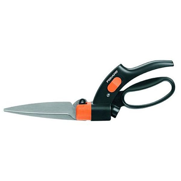Fiskars Servosystem Ruohosakset Terien lukkiutumisen estomekanismi
