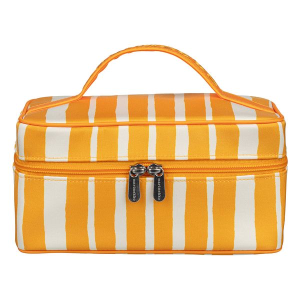 Tuttu Raide cosmetic bag, saffron - cream