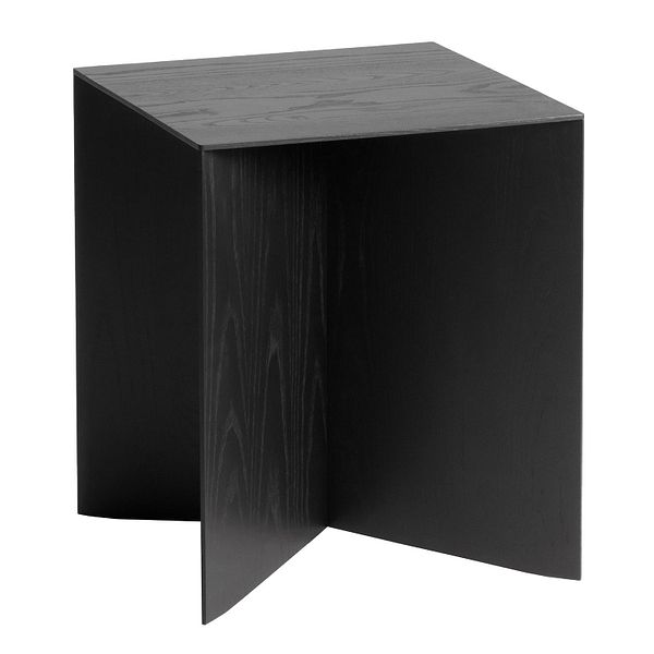 Paperwood side table, black
