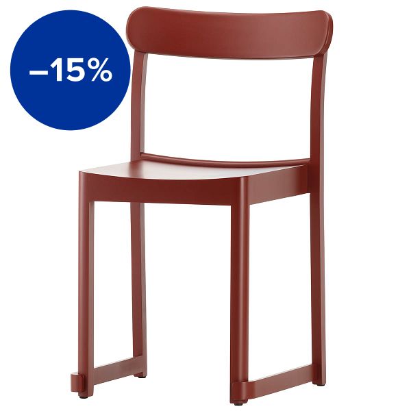 Atelier chair, dark red