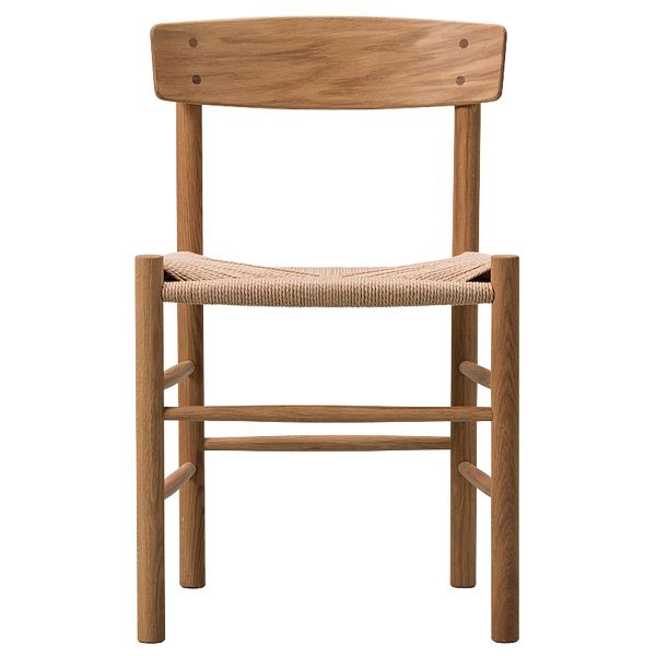 J39 Mogensen chair, oiled oak - paper cord