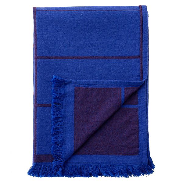 Untitled AP10 throw, 150 x 200 cm, electric blue