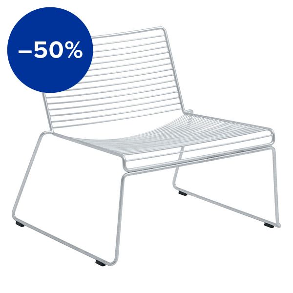 Hee lounge chair, galvanized