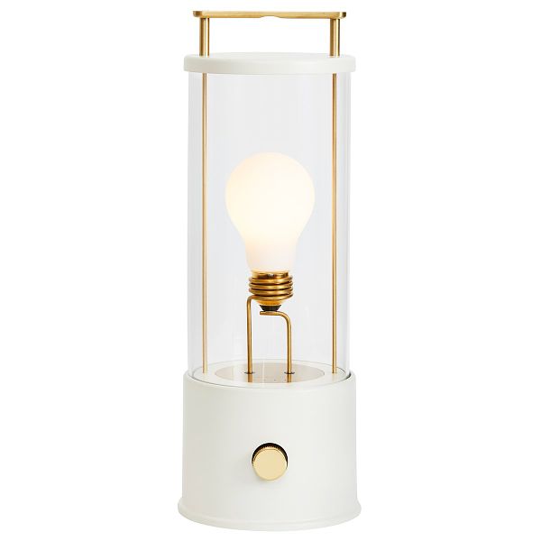 The Muse portable lamp, Candlenut White