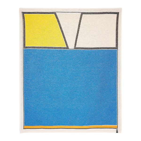 Too blue blanket, 140 x 160 cm, multicolour
