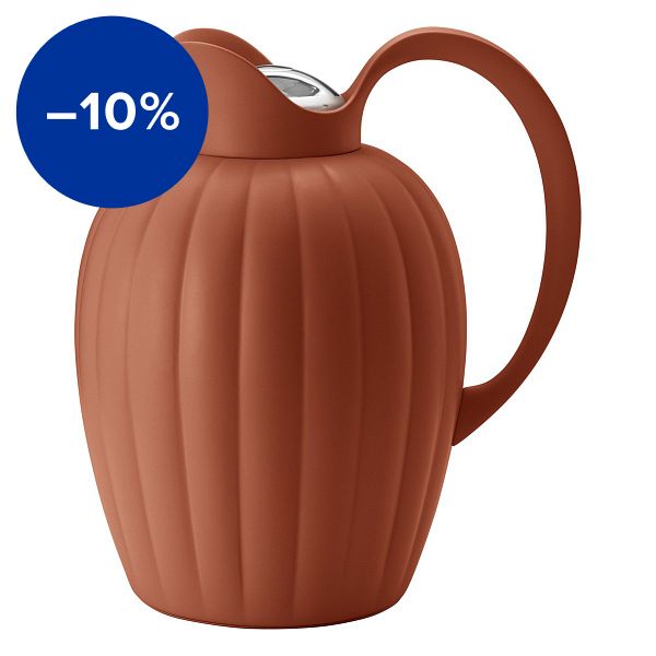 Bernadotte thermo jug, 1 L, terracotta