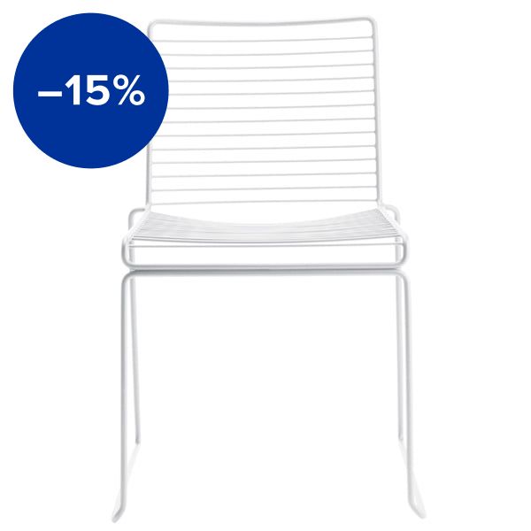 Hee dining chair, white