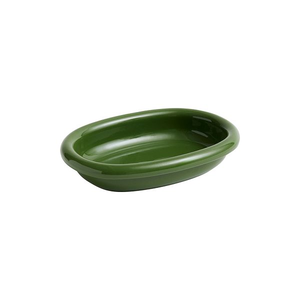 Barro oval dish, S, green