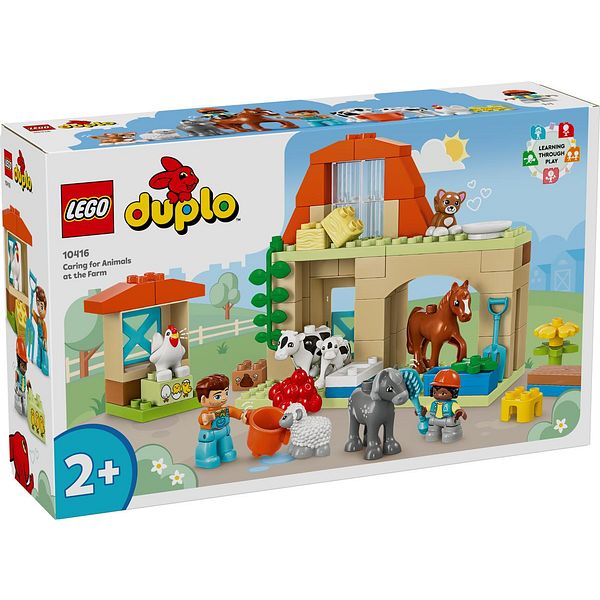 LEGO DUPLO TOWN 10416 ELÄINTEN HOITOA MAATILALLA