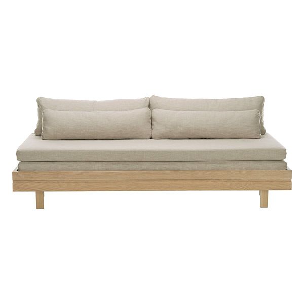Day&Night sofa bed, oak - beige Hopper 51