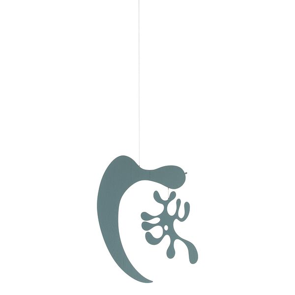 Plywood Mobile, model AL, ice grey