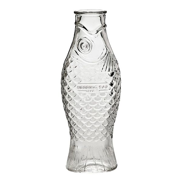 Fish & Fish bottle, clear