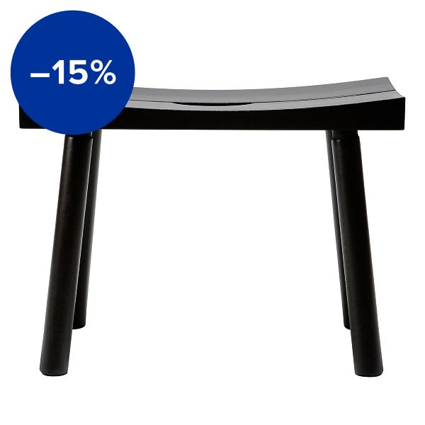 Periferia stool, black
