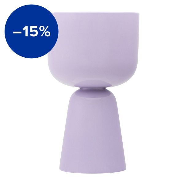 Nappula plant pot, L, light lilac