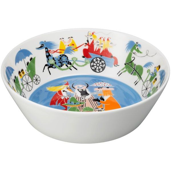 Moomin serving bowl, Friendship