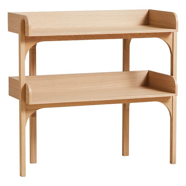 Utility shelf, oak