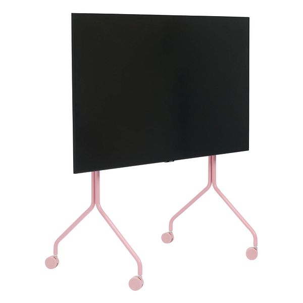 Moon Rollin' TV stand, bubble gum