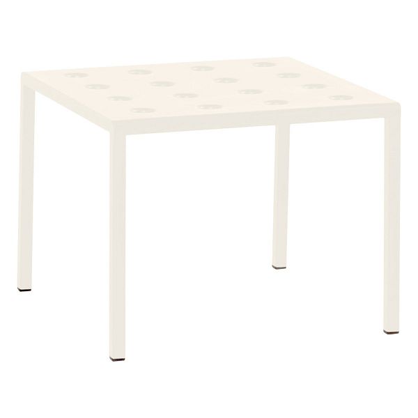 Balcony low table, 50 x 51,5 cm, chalk beige