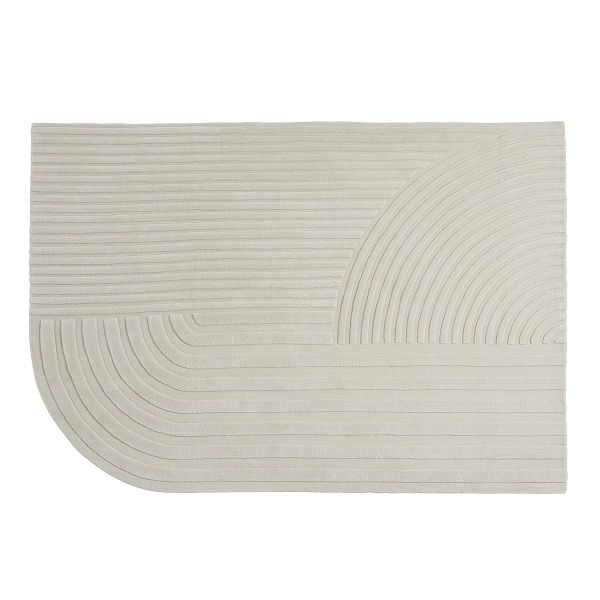 Relevo rug, off-white