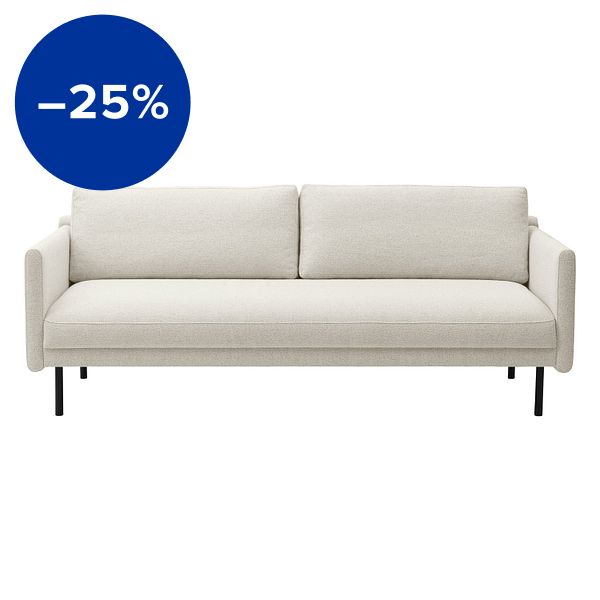 Rar sofa, 3-seater, Venezia off-white