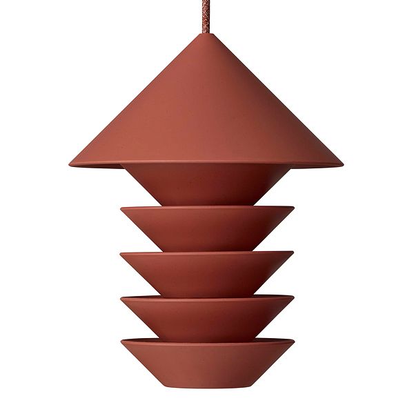 Bird Silo feeder, terracotta