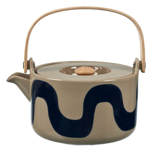 Oiva - Seireeni teapot, 0,7 L, terra - dark blue