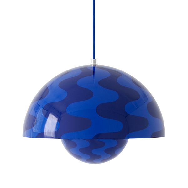 Flowerpot VP7 pendant, cobalt blue - twilight blue