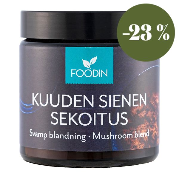 Kuuden sienen sekoitus, 40 g