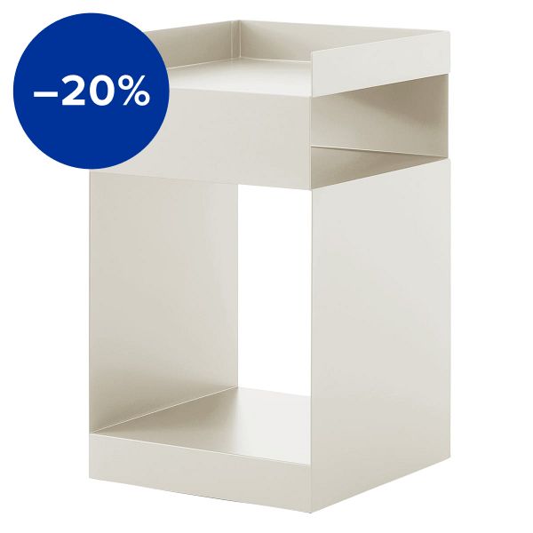 Tavolino Rotate SC73, avorio