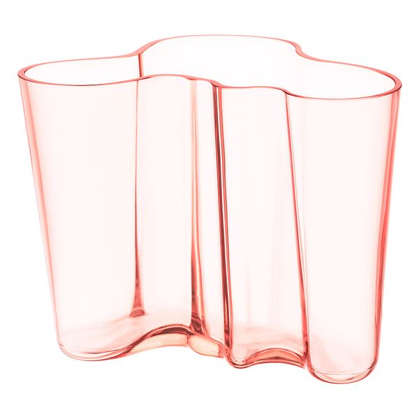 Aalto vase 160 mm, salmon red