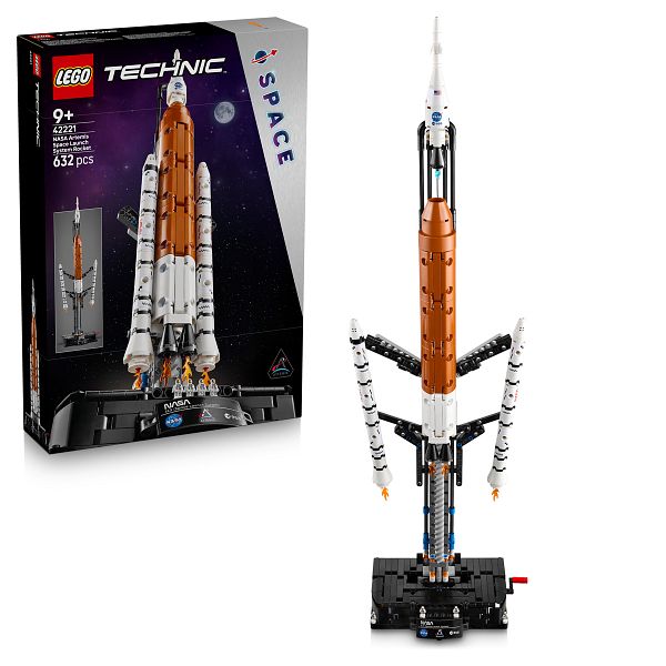 LEGO TECHNIC 42221 NASA ARTEMIS  LAUKAISUJÄRJESTELMÄN AVARUUSRA
