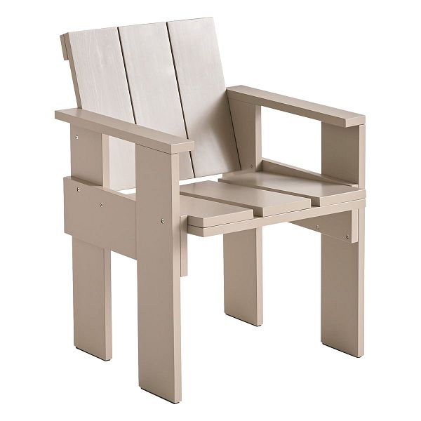 Crate dining chair, London fog