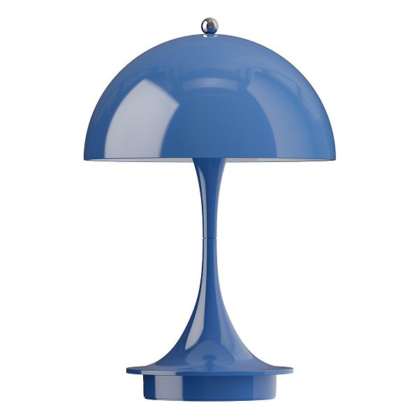 Panthella 160 Portable V3 table lamp, indigo blue