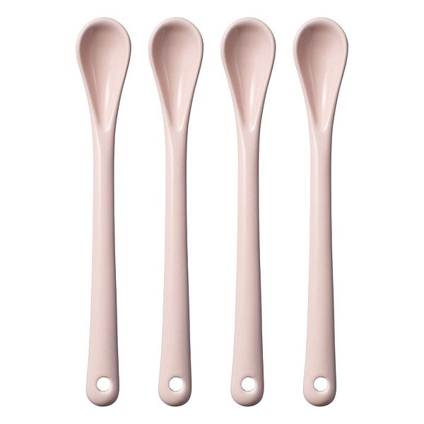 Ilona spoon, 15 cm, 4 pcs, Pink Ribbon