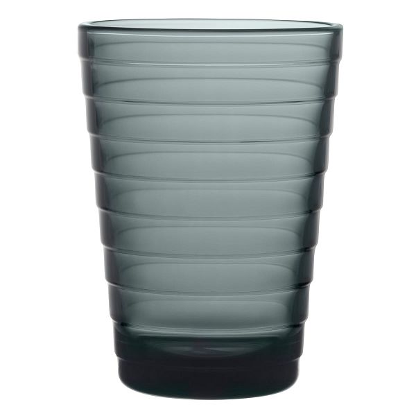 Aino Aalto tumbler 33 cl, 2 pcs, dark grey