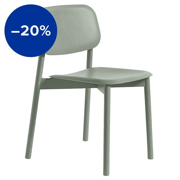 Soft Edge 60 chair, dusty green