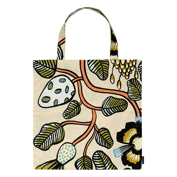 Tiara bag, sand  -  warm orange  -  green