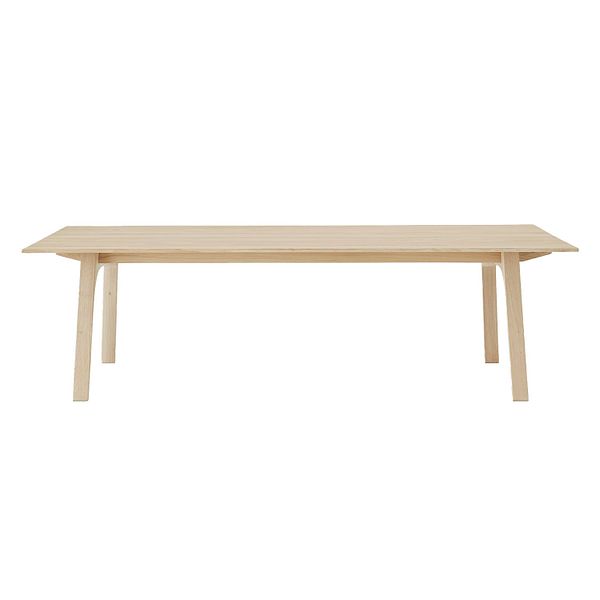 Earnest extendable table, 260 x 100 cm, oiled oak