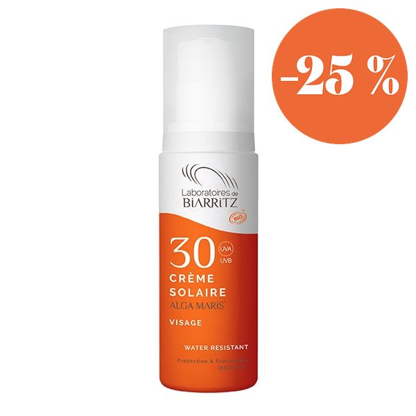 Aurinkovoide kasvoille, SPF30, 50 ml