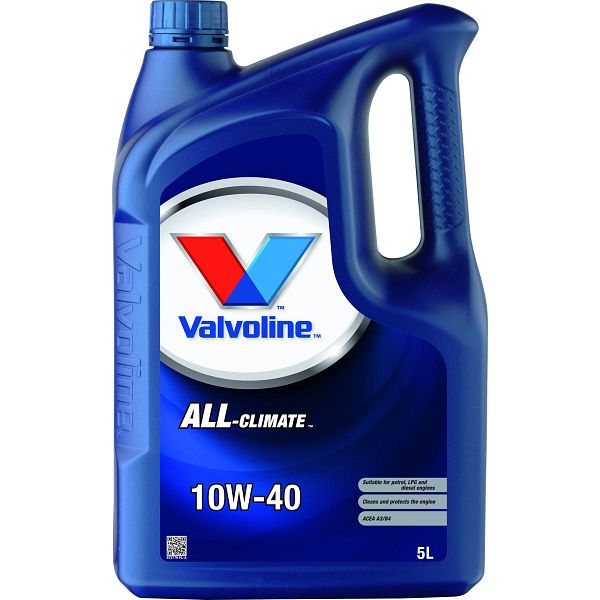 VALVOLINE ALL CLIMATE 10W-40 MOOTTORIÖLJY 5 L