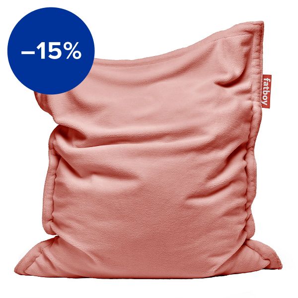 Original Slim Teddy bean bag, cheeky pink