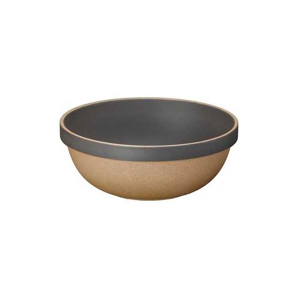 Mid deep round bowl, 185 mm, black