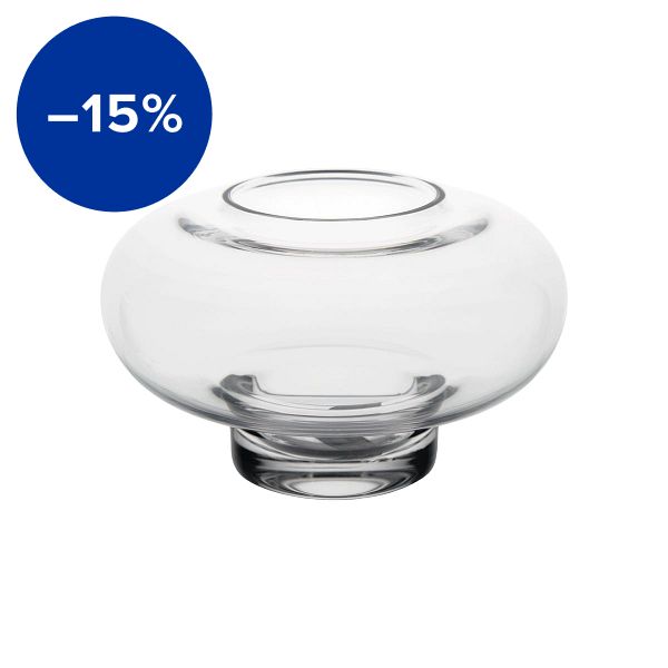 Fyr candleholder, clear